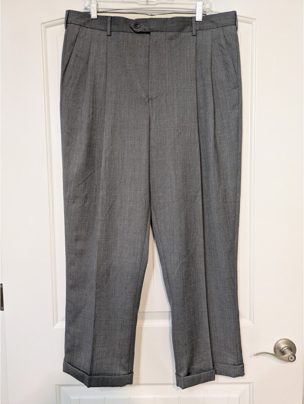 Boca Classics Grey Dress Pants – Size 38x29 – NWT